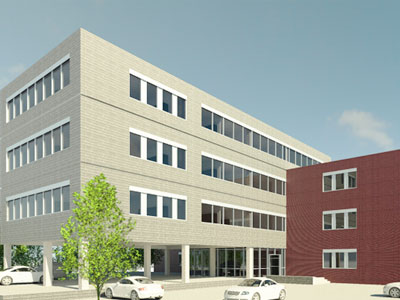 Neubau eines Verwaltungsgebäudes